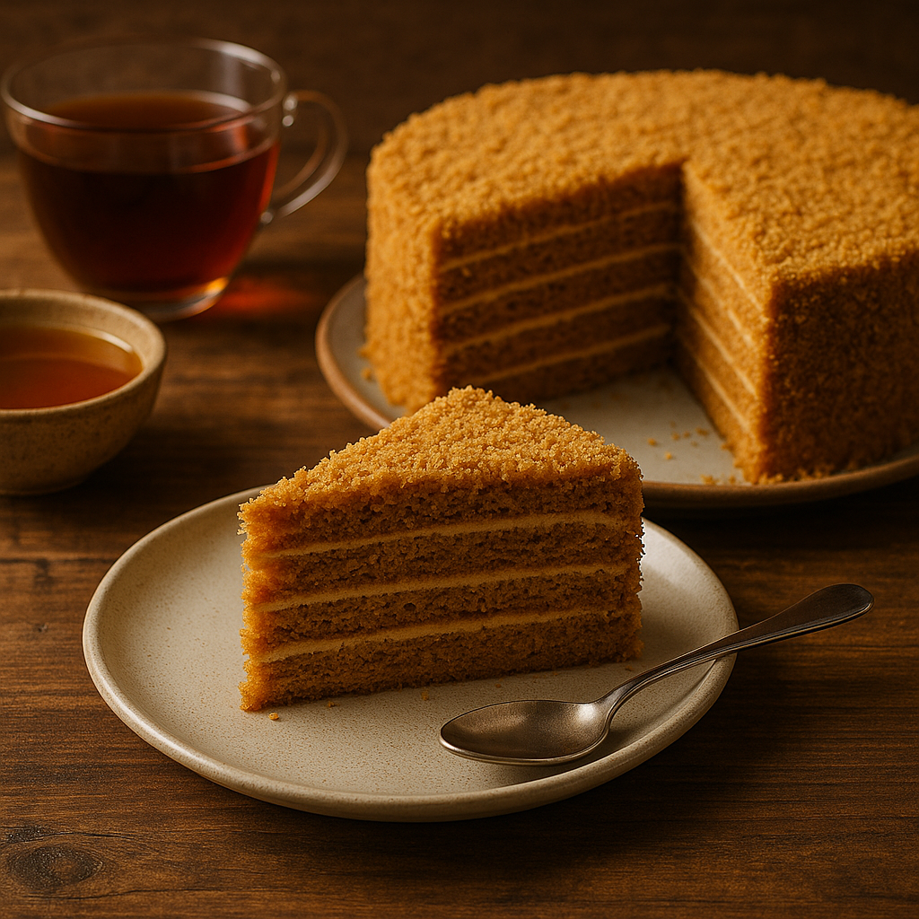 La historia del Medovik: el pastel ruso que nació del error